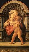 Fra Filippo Lippi Madonna and Child Norge oil painting reproduction